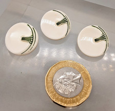 3 Vintage Art Deco White &
