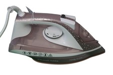 Russell Hobbs Steam Iron Pearl Glide Advanced Ceramic Soleplate 2600W Pink
