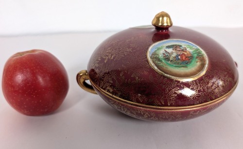 Vintage bowl dish decorative - w,