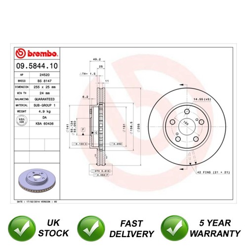 Brake discs front sjr - discs,
