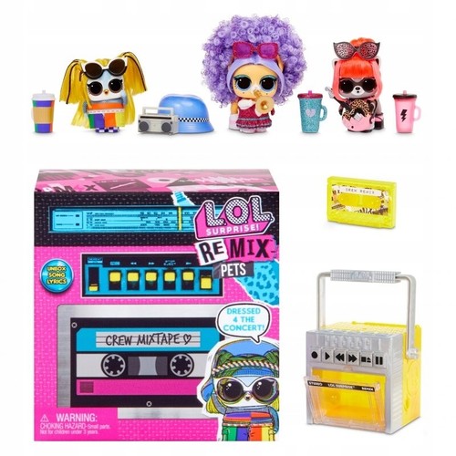 Lol surprise remix pets pack - lol,