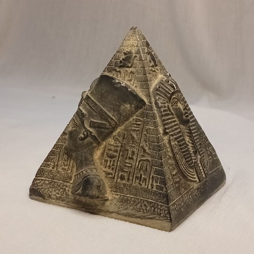 Egyptian pyramid figurine - egyptian,