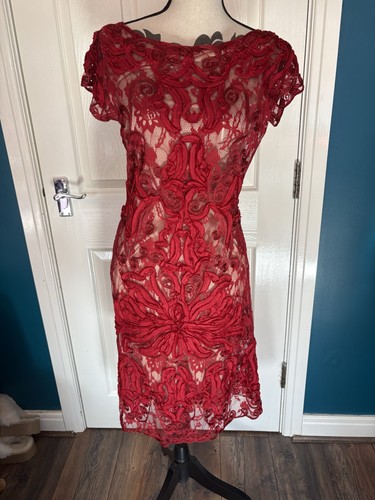 Phase eight red tapework - eight, dress