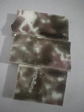 3 Antique Mottle Glazed