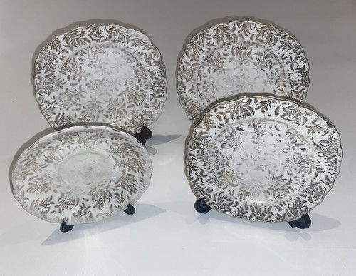 Crown regent set saucers - crown, 4