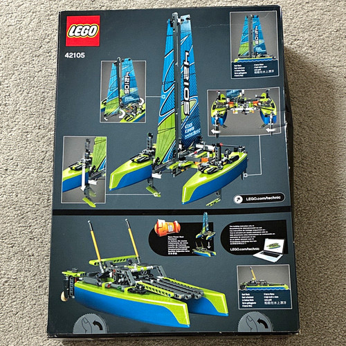 Lego technic 42105 catamaran - catamaran, 2