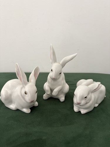Retired lladro porcelain - porcelain, trio