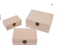 Natural Finish Wooden Storage