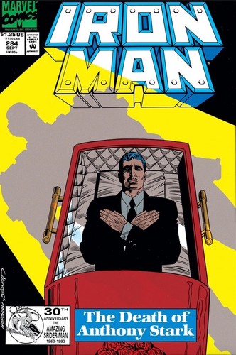 Iron man 284 vf nm - man, vf/nm