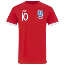 England Mens Shirt Rooney 10