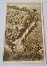 Porlock hill nr. Minehead  postmark  1955 (eb39