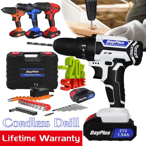 21v cordless drill set - cordless,