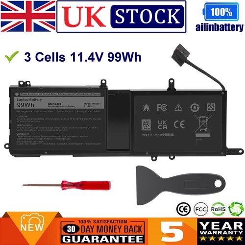 99wh 9njm1 battery - battery, dell