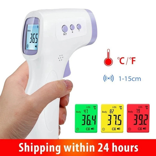 Forehead digital thermometer - forehead,