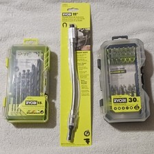 Ryobi 15pc Drill Bit Set, 30pc