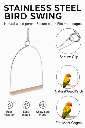 Parrot bird perch swing - perch,