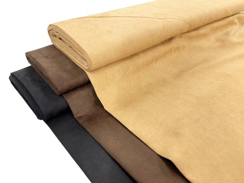 Suede fabric faux polyester - suede,
