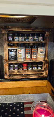 Rustic wood tier - rustic,