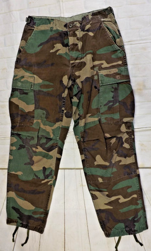 Vintage army ripstop - army,