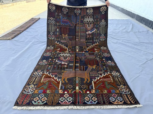 Blue antique afghan - antique,