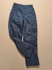 Extreme Navy Ski Wear Waterproof Nylon Shell Pants  Snowboarding Trousers Size Y