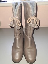 Scholl Grey Leather Sheep