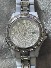 ToyWatch Gems White Full Pave