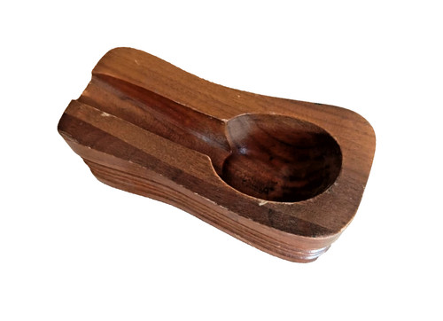 Vintage wooden single pipe - wooden,
