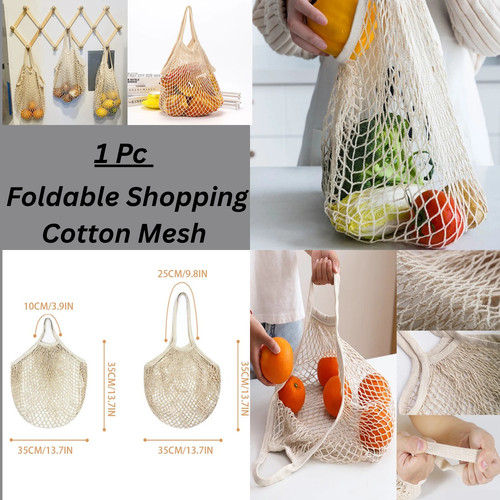 Mesh net bag reusable - net,