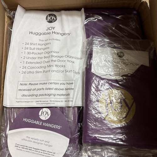 Joy mangano huggable hangers - joy,