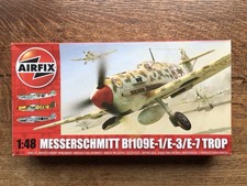 Airfix A05122 Luftwaffe Messerschmitt BF109E-1/E-3/E-7 Trop Model Kit 1:48 Scale