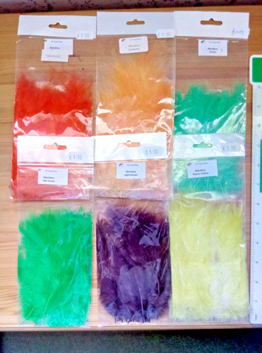 Fly tying turkey marabou - turkey,