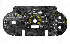 Honda Civic Type R EP3 Forged Carbon Dial Cards 8 Colours Gauges