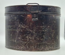 Metal Hat Tin (Damaged); Possibly Victorian
