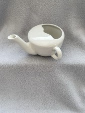 Vintage White Ceramic Invalid Feeding Cup - Very Good Condition