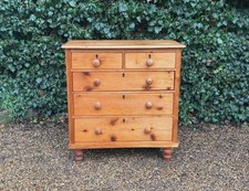 VINTAGE VICTORIAN PINE CHEST