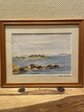 Original Watercolour Painting Taupo New Zealand 