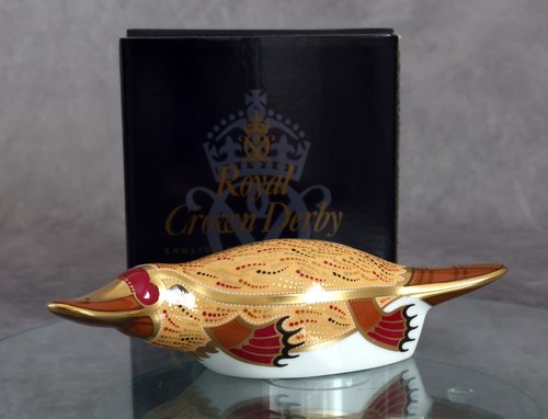Royal crown derby - derby, 'duck-billed