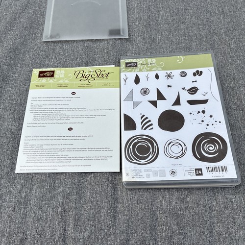 Stampin swirly bird stamps - up,
