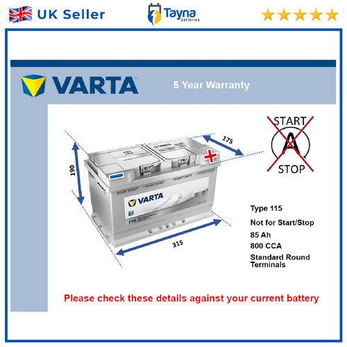 Battery fits audi s3 a7 - battery,