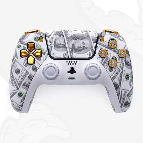 Custom ps5 controller cash - ps5,