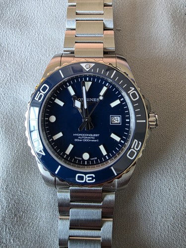 Longines hydroconquest blue - longines,