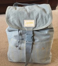 Jean Paul Gaultier Y2K Denim Backpack – Rare Vintage 2000s Rucksack 