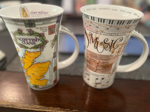 Dunoon bone china - x,
