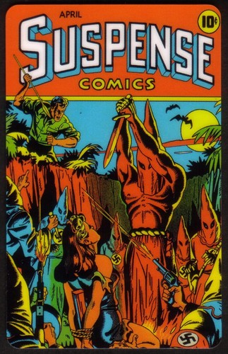 10u suspense comics cover - suspense,