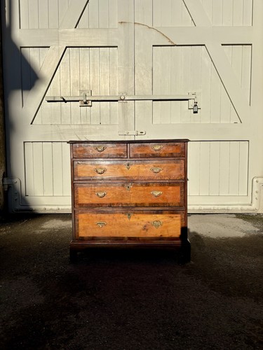 George iii satin wood - chest, of