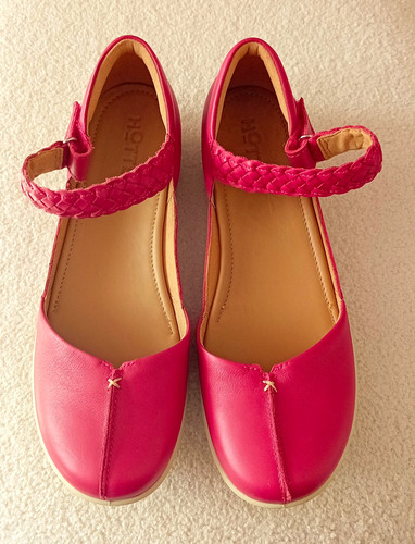 Hotter lake red leather - hotter, mary