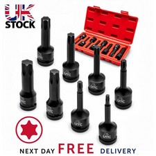 8pc Impact Torx Bit Socket Set