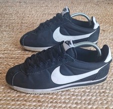 Nike Cortez – Black Suede / White – Men’s UK 9