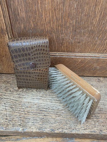 Vintage wooden clothes - clothes, brush